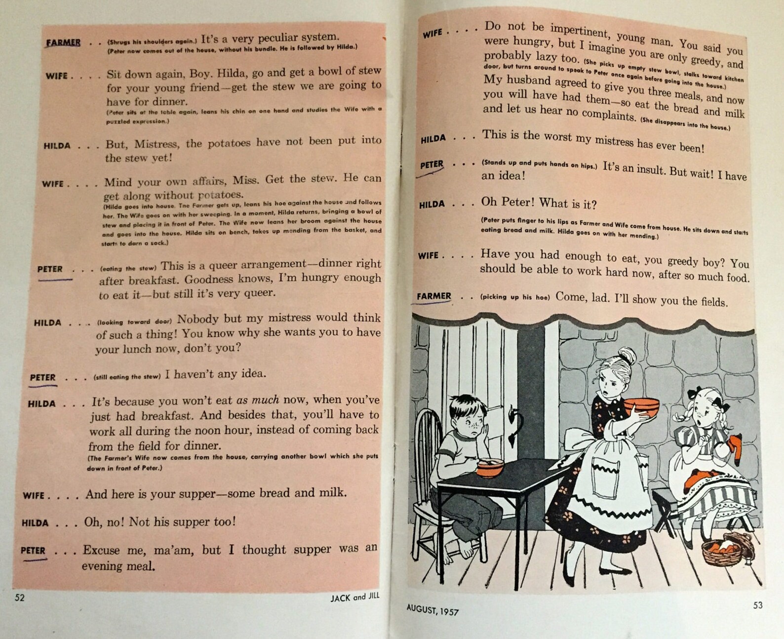 Jahrgang Jack und Jill Kindermagazin August 1957 1950er Jahre | Etsy
