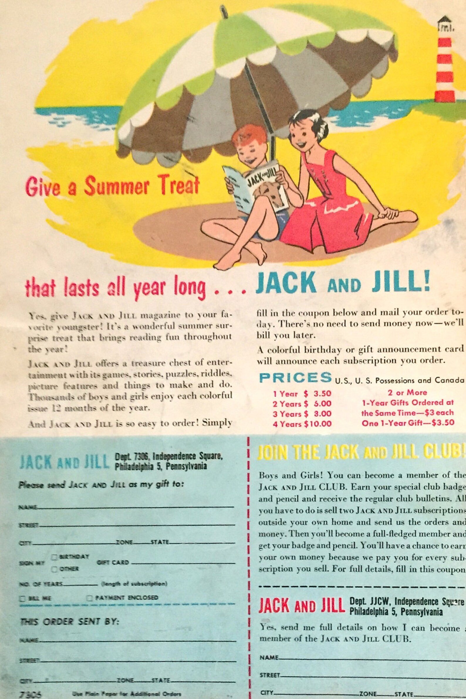 Jahrgang Jack und Jill Kindermagazin August 1957 1950er Jahre | Etsy