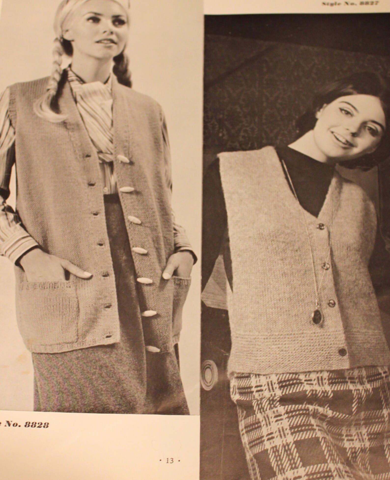 Vintage Knitting Patterns Shells and Vests for Every Occasion Hand Knit ...
