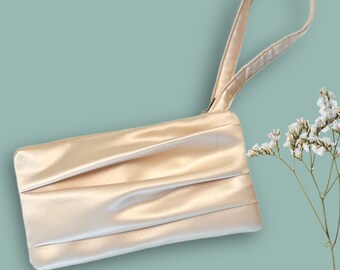 Nude Bridal Clutch - Etsy