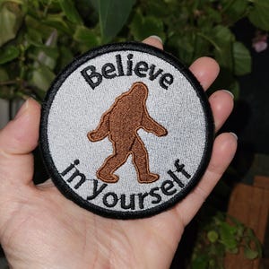 BIGFOOT Patch, Fashionably Twisted Embroidery