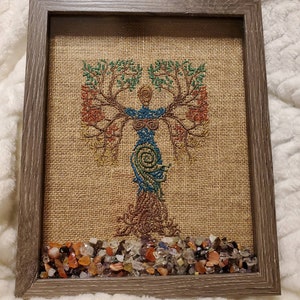 GAIA, MOTHER EARTH, Goddess, Metaphysical Decor, Fashionably Twisted, Cottage Core, Wiccan Art, Pagan Art, Witch Home Decor