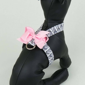 Small Dog Harness - Tiny Dog Harness, Pet Harness &quot;Amore&quot; Style, XXXS Puppy Harness, Teacup, Boy Dog.