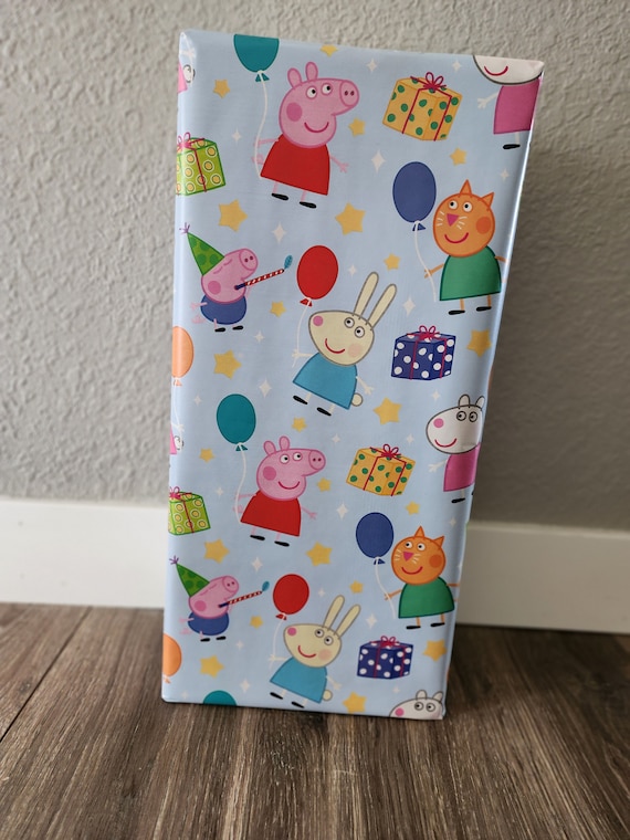 Unique Industries Pink Paper Baby Shower Gift Wrap Paper, 12.5 sq ft. 