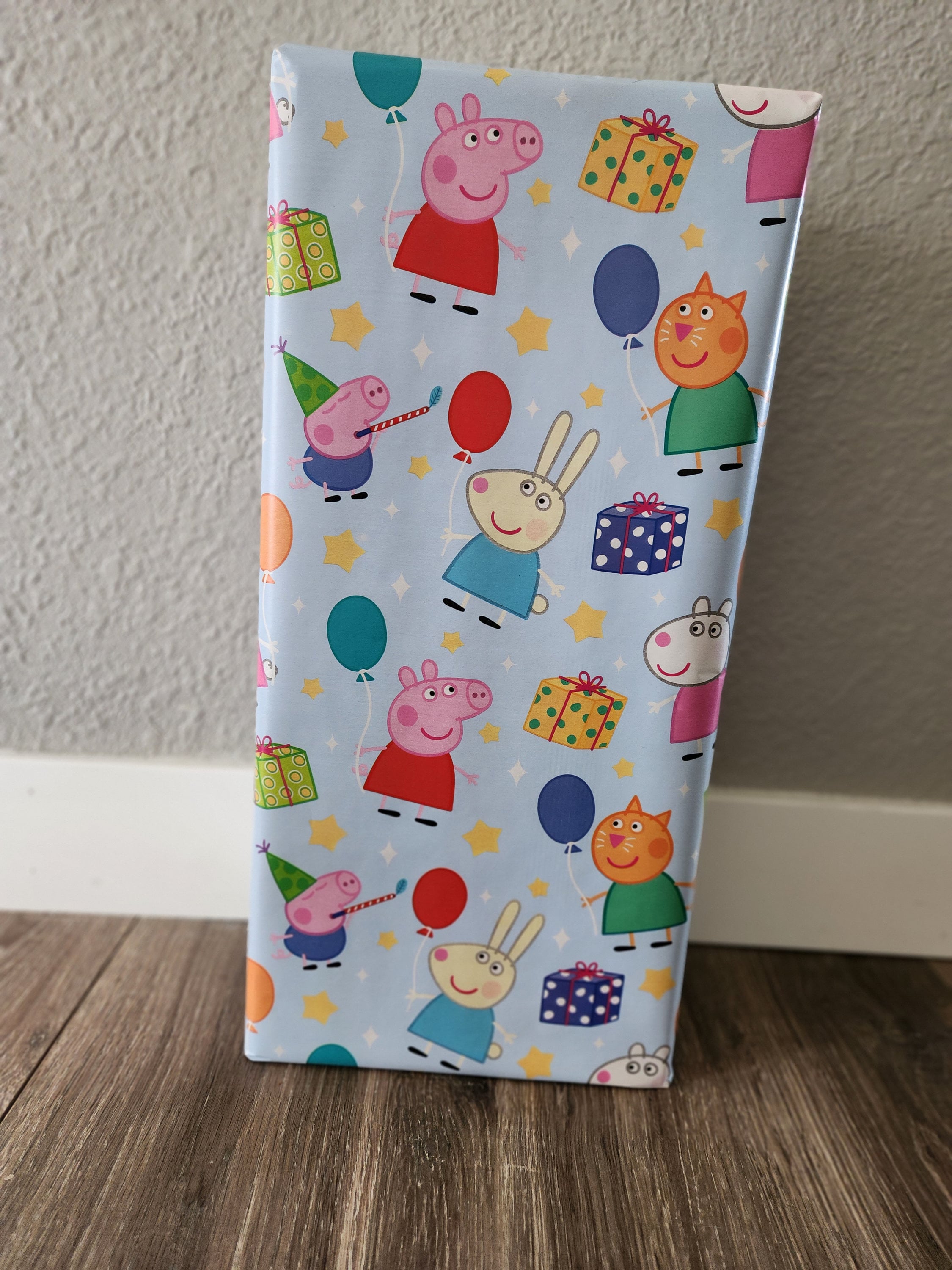 Paper Projects - Confezione Da 6 Fogli Di Adesivi Di Peppa Pig, Multicolore, 12,5x7,5 Cm, Ideali Per Feste, Sacchetti Regalo, Attività Creative Per Bambini - 3
