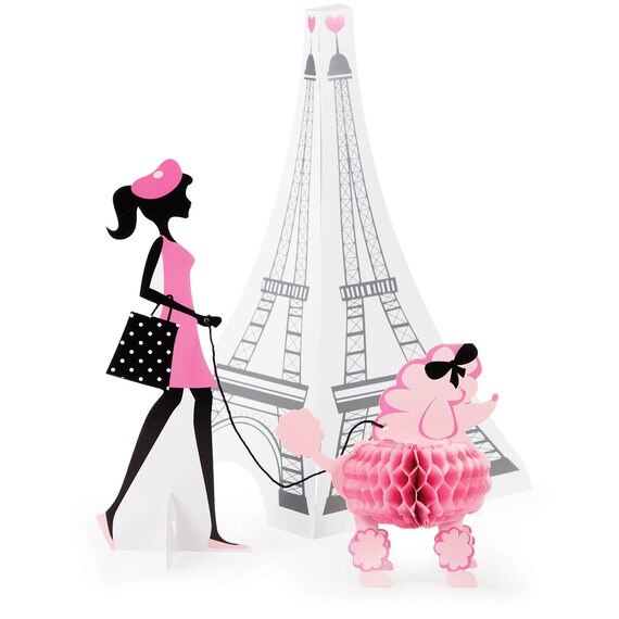 Party In Paris Eiffel Tower Centerpiece Paris Theme Decor Etsy