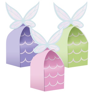 8- Fairy party treat boxes, fairy forest birthday, fairy favor boxes, fairy party supplies, fairy party favors, girl birthday ideas