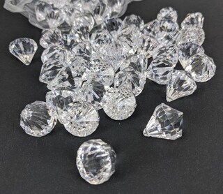 10000 Coriandoli Di Cristallo Acrilico Trasparente Da 4.5 Mm, Strass Brillanti Per Decorazioni Tavolo Matrimonio E Riempimento Vasi