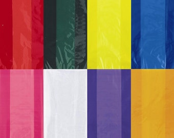 100PCS Clear Cone Bags, Sweets Cellophane Treat Bags, 25x13cm Plastic Candy Triangle Bags With Twist Ties For Food