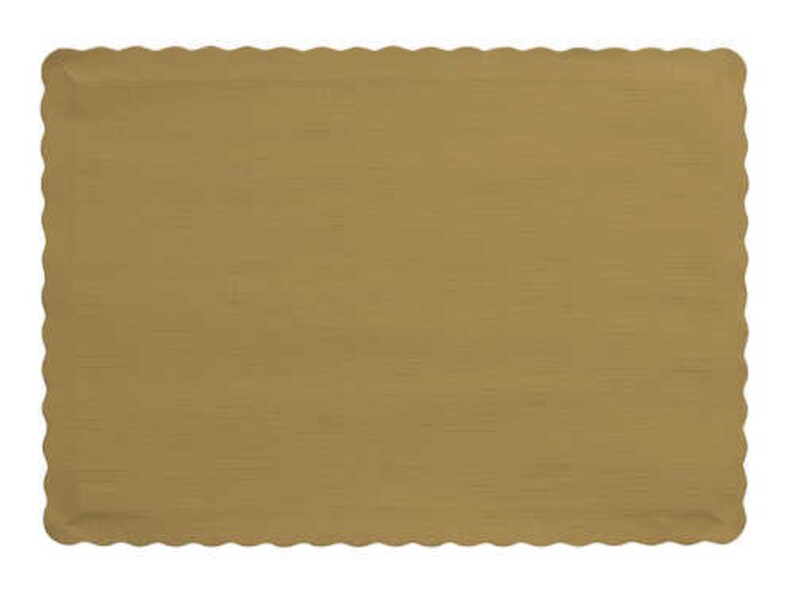 50 Count Gold Paper Placemats Paper Placemats With a Etsy