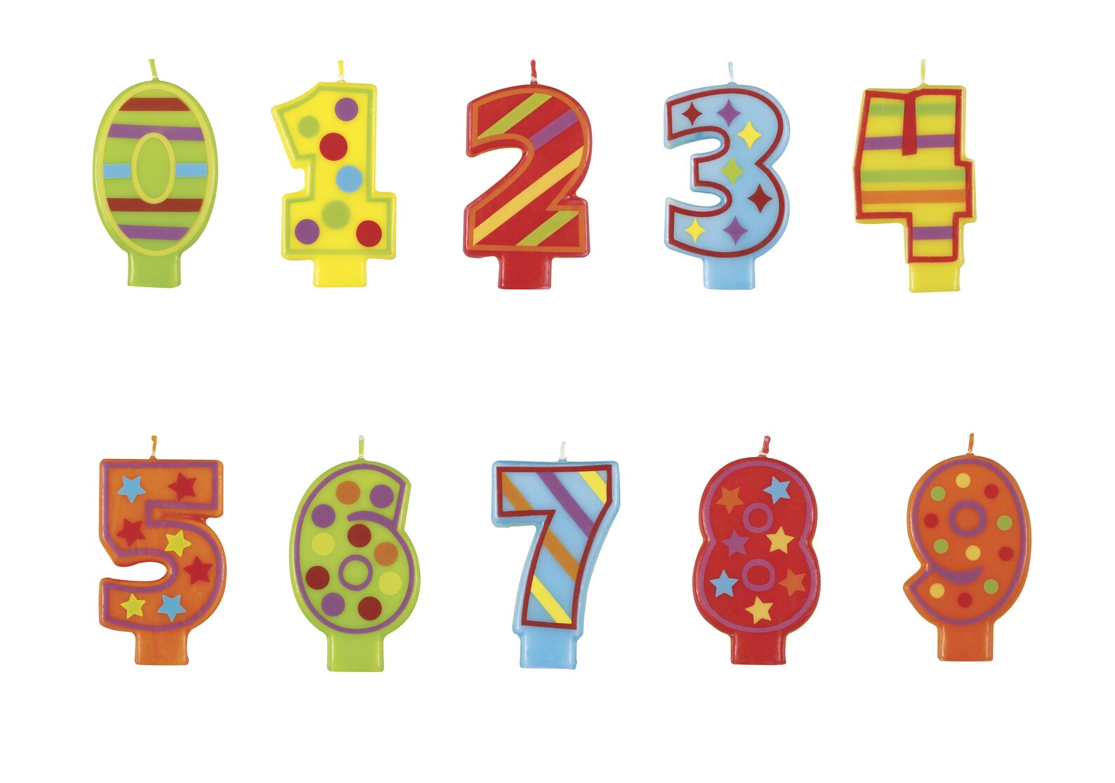 Decorative 3 birthday candles number birthday candles Etsy