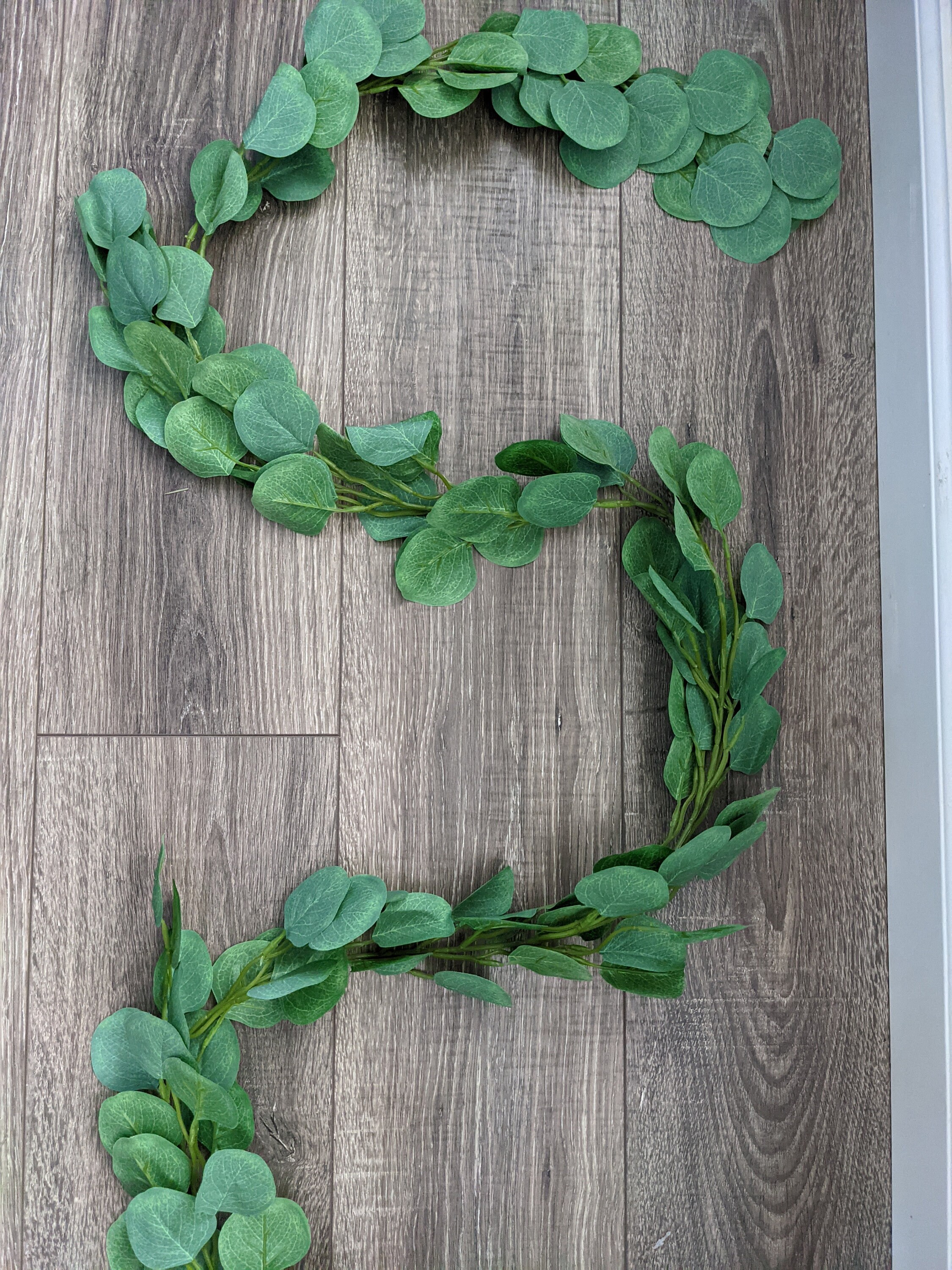 Silver Dollar Eucalyptus Artificial Greenery Garland 6ft– CV Linens