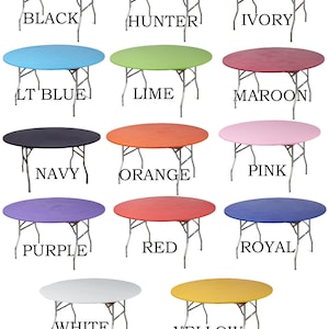 60&quot; round Kwik covers plastic elastic fitted, huggable and stretchable tablecloths, outdoor fitted picnic tablecloth cover