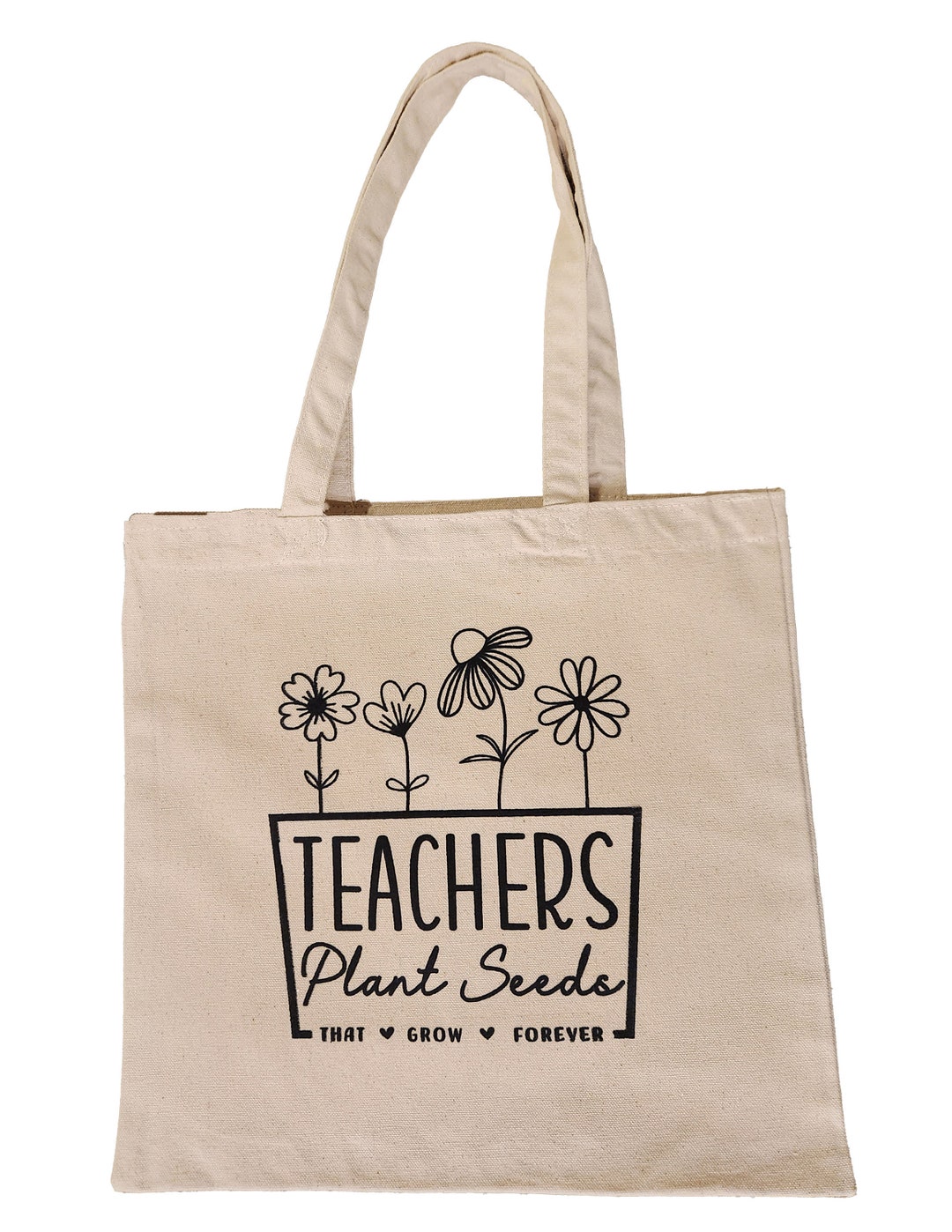 Teacher Appreciation Tote Bag Cotton Tote Bag Teacher Gifts - Etsy