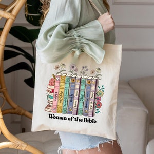 Women of the bible canvas tote bag