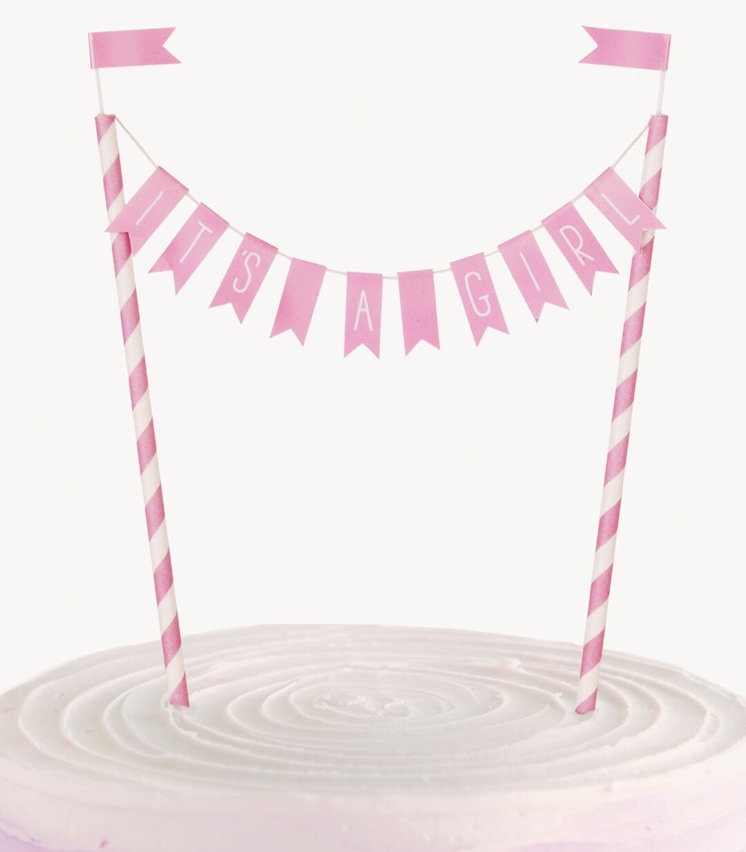Its a Girl Baby Shower Cake Topper, Cake Banner - Etsy