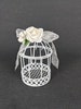 12 Mini bird cage wedding favors, mini bird cage favors, decorated baby bird cages 