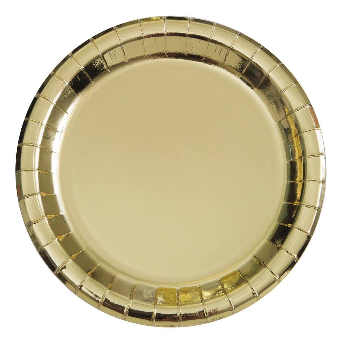 Metallic Gold Paper Plates. Shiny Gold Paper Plates. Gold Etsy