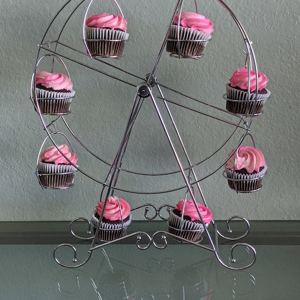 Ferris wheel cupcake stand, circus theme