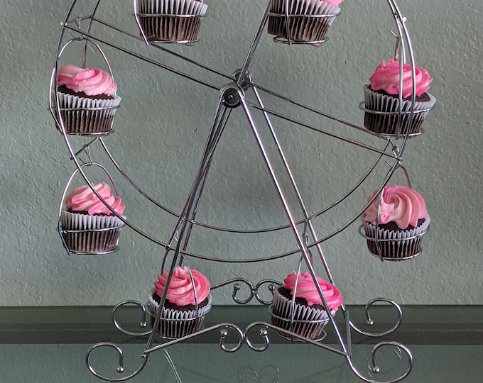 Ferris Wheel Cupcake Stand Circus Theme Cupcake Holder Wheel Etsy