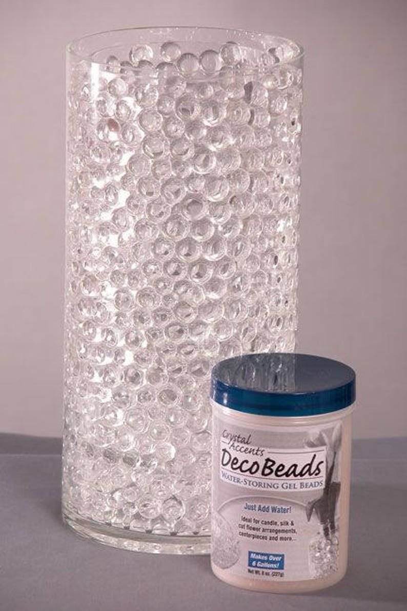 Clear Deco Beads Water Beads Floating Jelly Bead Vase Etsy