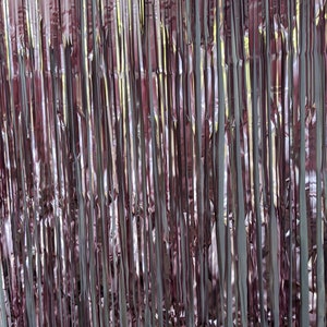 Matte Blush Fringe curtain, baby shower party backdrop, Sparkle Metallic Fringe Curtains, blush photo booth backdrop, bridal shower decor