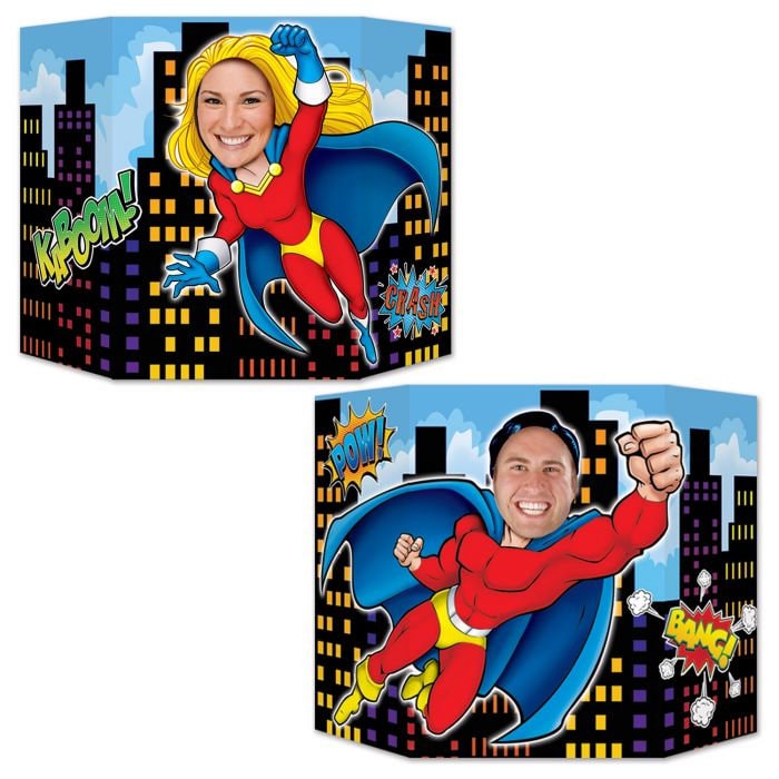 Superhero photo prop superhero birthday superhero baby shower boy party ideas superhero photo booth comic book party hero