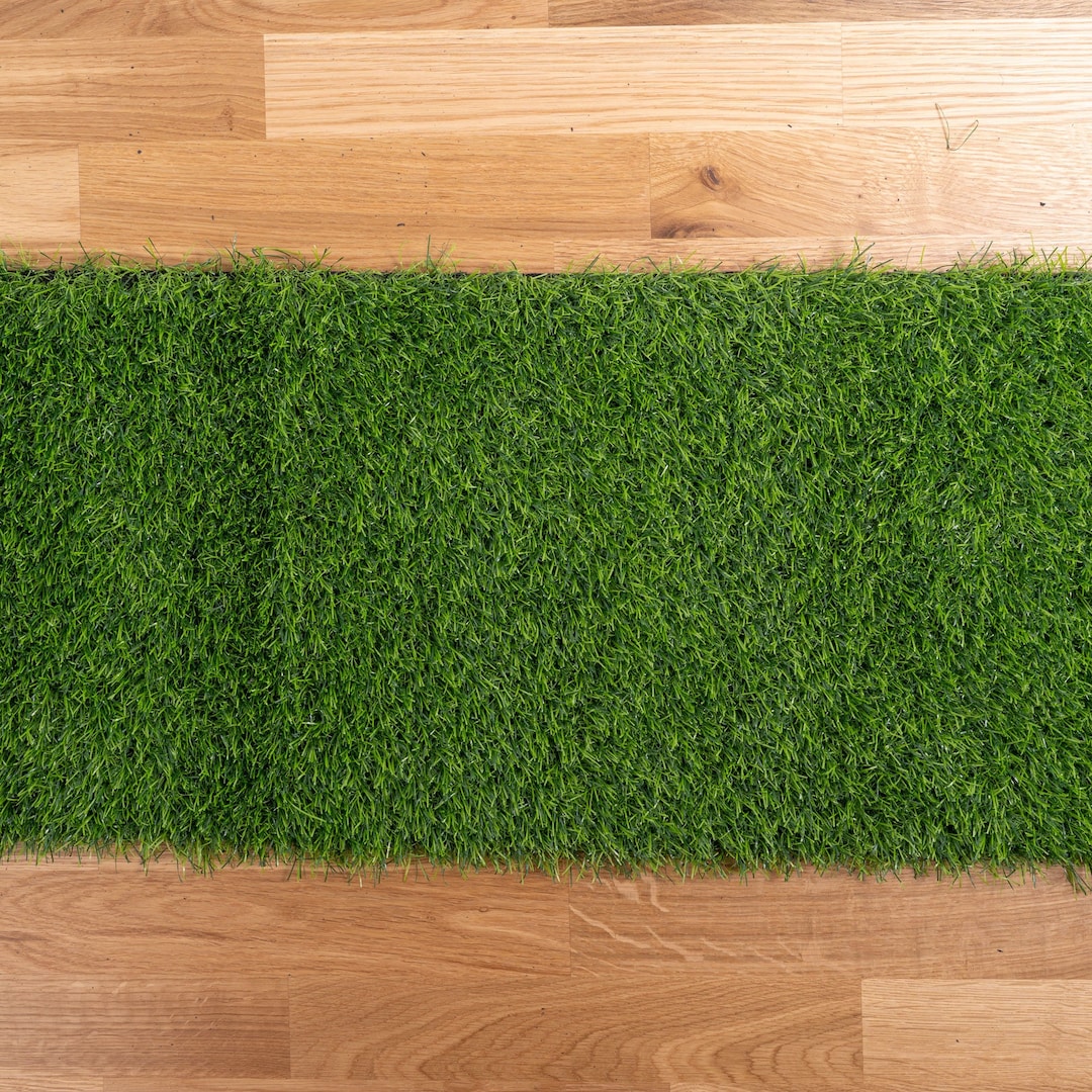 9ft Artificial Grass Table Runner, Tea Party Table Runner, Easter Table ...