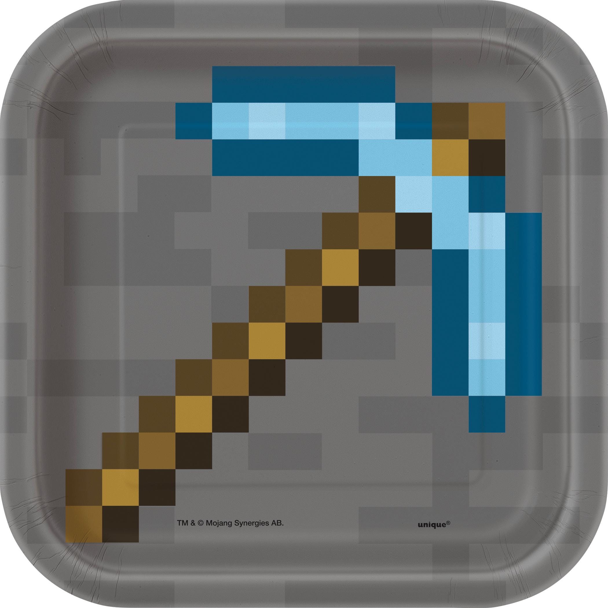 Minecraft Dessert Plates (7'' Square)