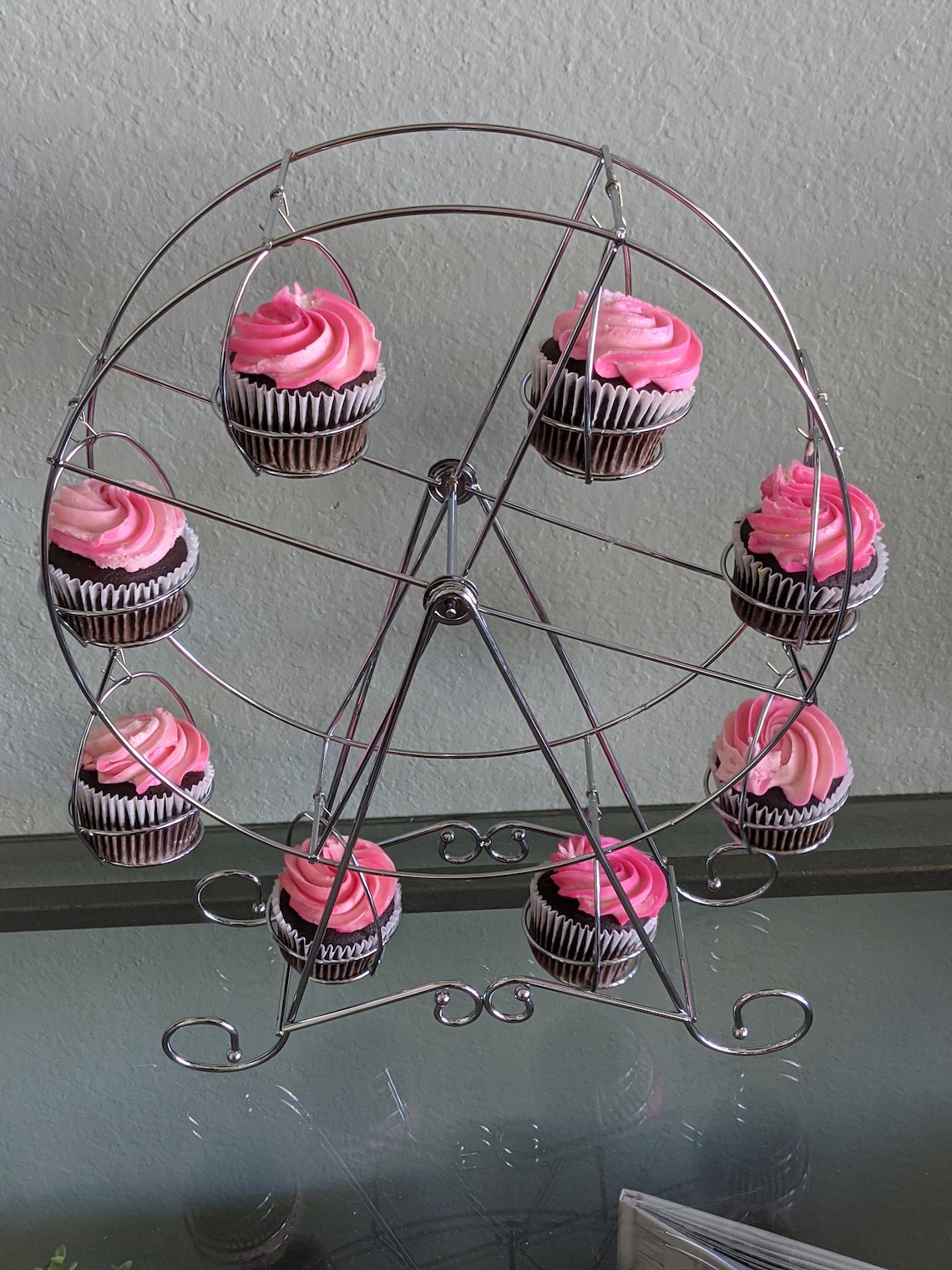 Ferris Wheel Cupcake Stand Circus Theme Cupcake Holder Wheel Etsy