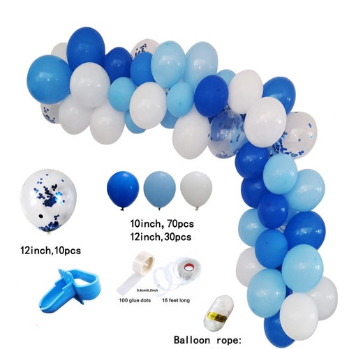 16 Foot Blue Balloon Garland Baby Shower Balloon Garland | Etsy