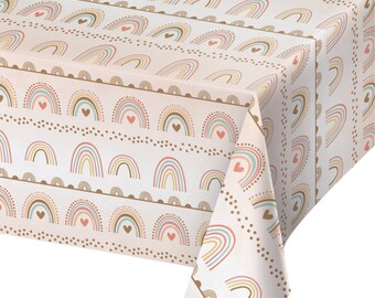 Christmas Rainbow Rectangle Table Cloth Linen Cover Placemat 60 W x 90 L for Kitchen Dining Room Party Wedding Wamika Happy New Year Wine Fireworks Tablecloth Table Cover Mat Home Decoration Christmas Rainbow Rectangle Table Cloth Linen Cover Placemat 60 W x 90 L for Kitchen Dining Room Party Wedding Wamika Happy New Year Wine Fireworks Tablecloth Table Cover Mat Home Decoration