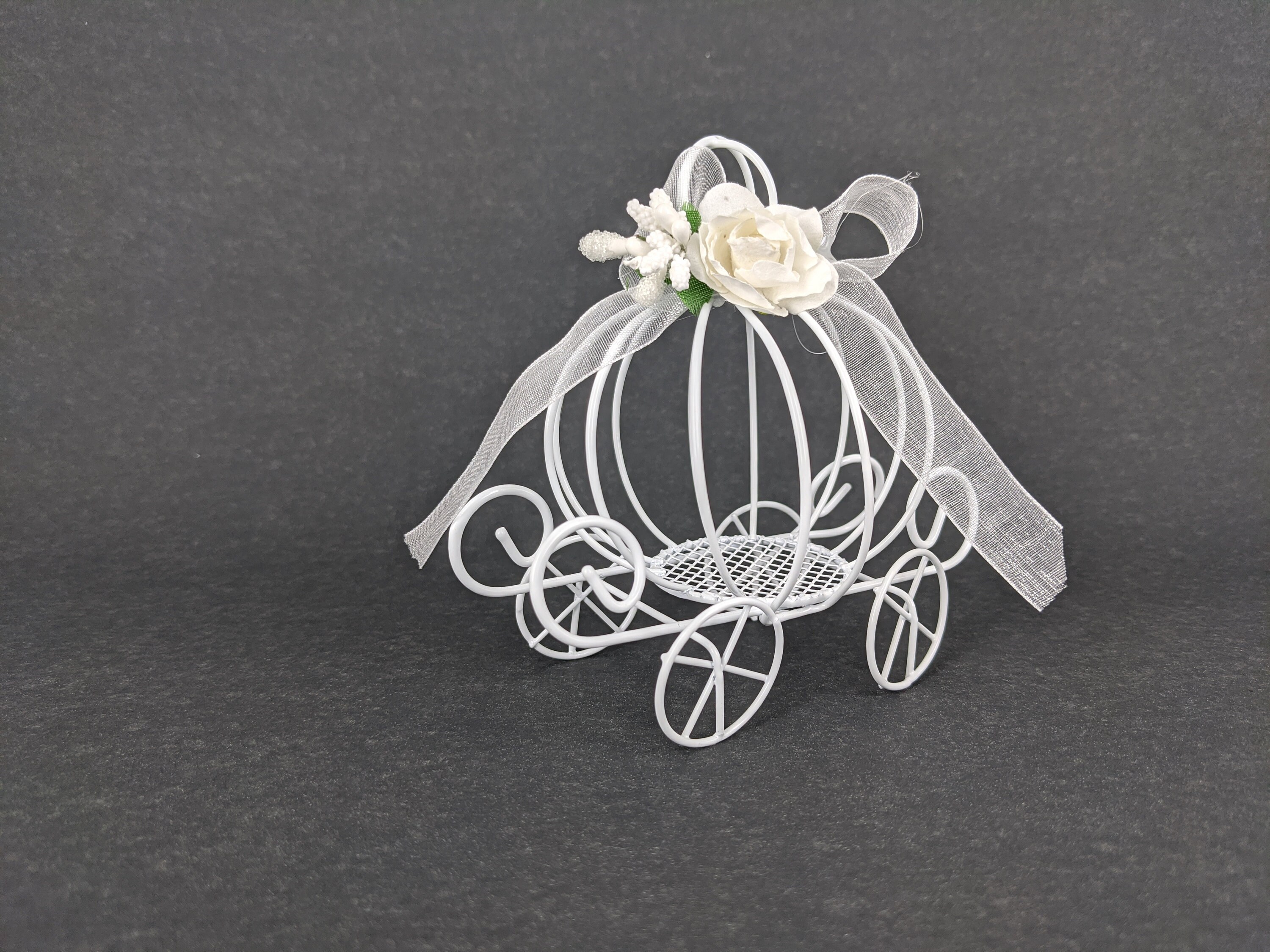 12 Mini pumpkin carriage wedding favors mini cinderella Etsy
