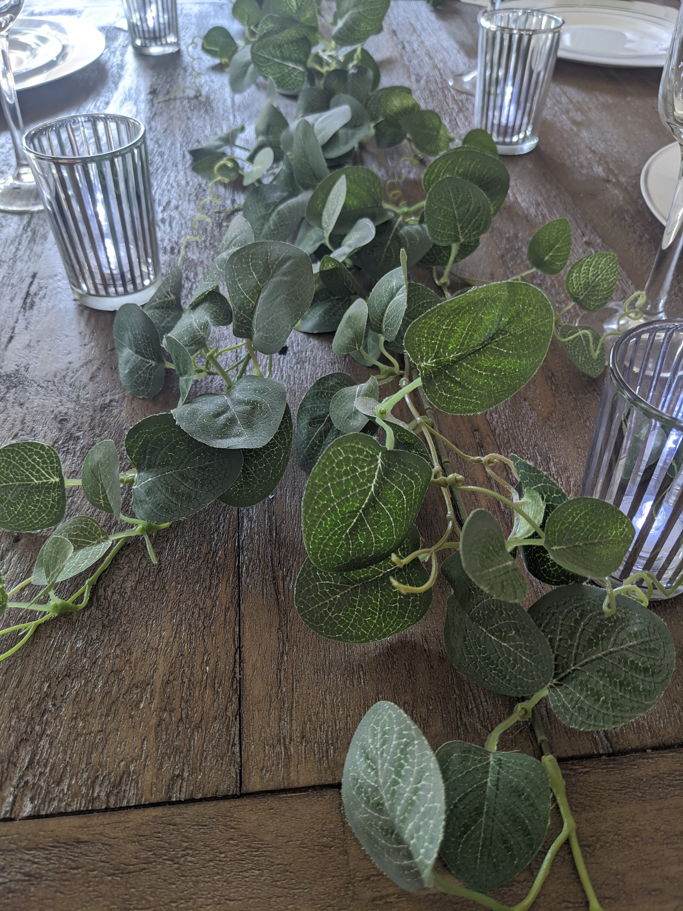 6ft Green Artificial Eucalyptus Garland Leaf Garland Etsy