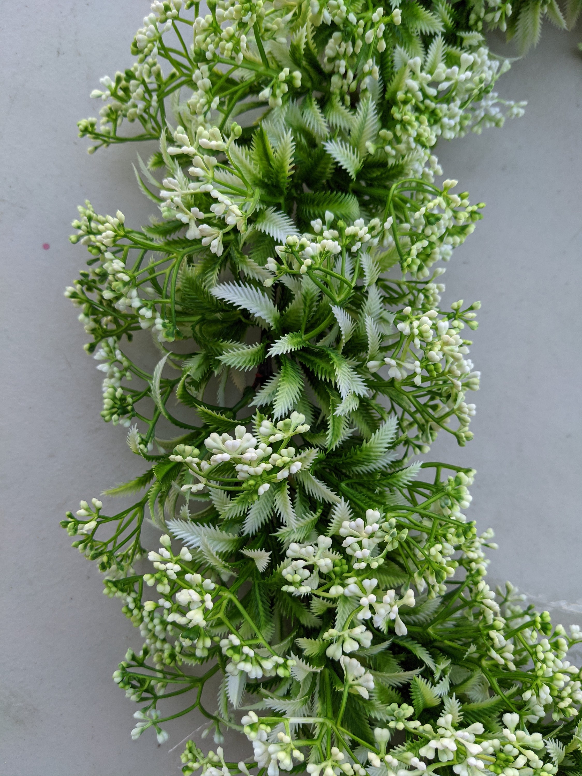 Gypsophila garland, Baby Breath Garland, Baby’s breath garland, Artificial  gyps garland, Wedding gypsophila arrangement