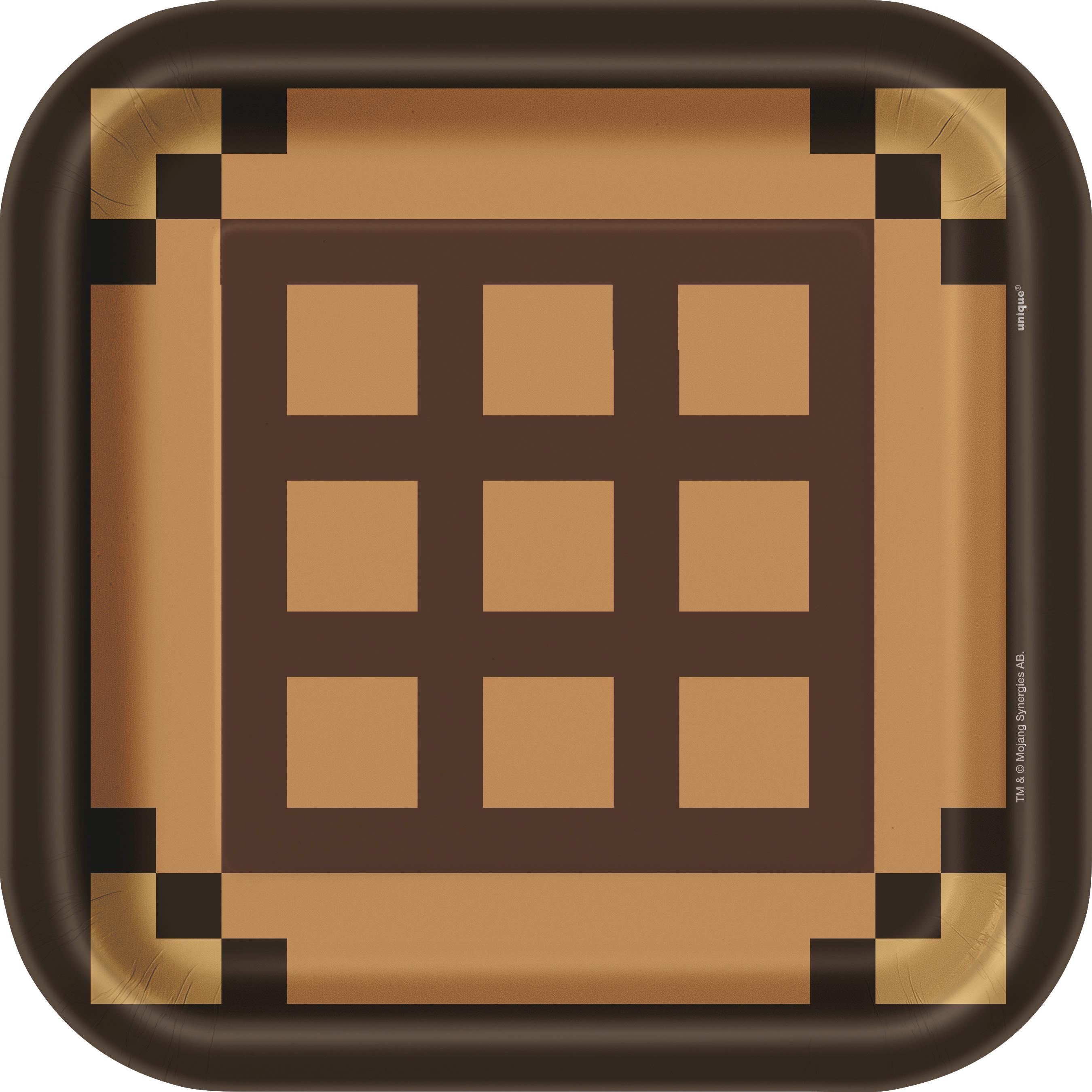 Minecraft 9'' Dessert Plates (8ct)