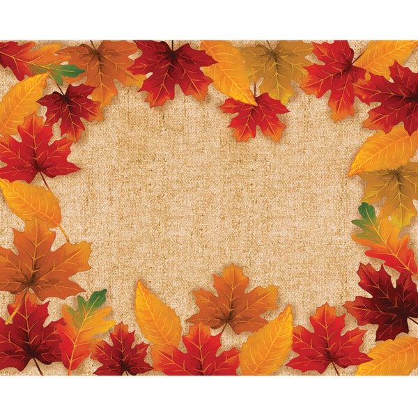 12 Fall leaves placemats, holiday placemat, thanksgiving place mats, thanksgiving decor