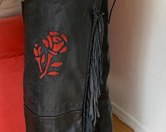 hudson leather chaps