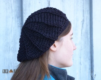 DIGITAL PATTERN Amily Ribbed Beret Crochet Pattern