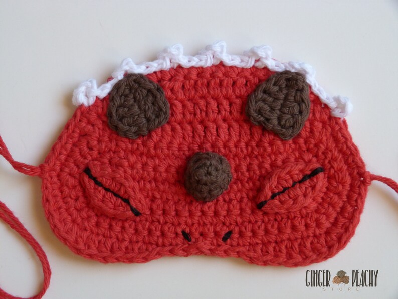 CROCHET PATTERN Dinosaur Sleep Masks Crochet Mask Face Mask Etsy