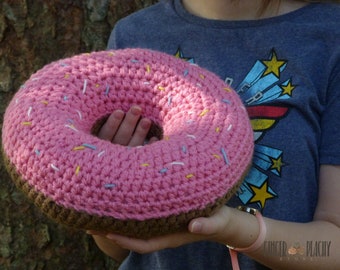 DIGITAL PATTERN Scrumptious Donut Pillow Crochet Pattern