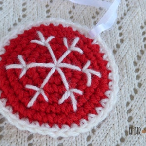 DIGITAL PATTERN Traditional Scandinavian Ornaments Crochet Pattern image 5