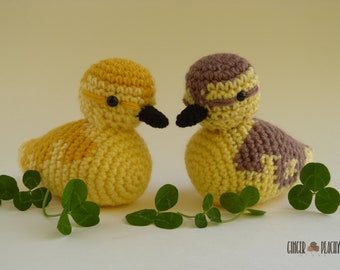 PADRÃO DIGITAL Patinho Querido Amigurumi Crochê