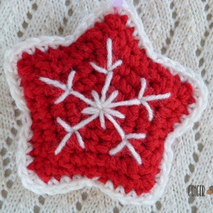 DIGITAL PATTERN Traditional Scandinavian Ornaments Crochet Pattern image 3