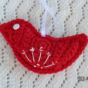 DIGITAL PATTERN Traditional Scandinavian Ornaments Crochet Pattern image 6