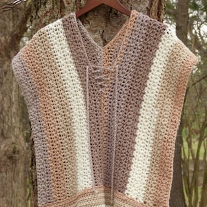 DIGITAL PATTERN Tirzah Tunic Sweater Crochet Pattern