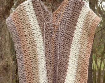 DIGITAL PATTERN Tirzah Tunic Sweater Crochet Pattern