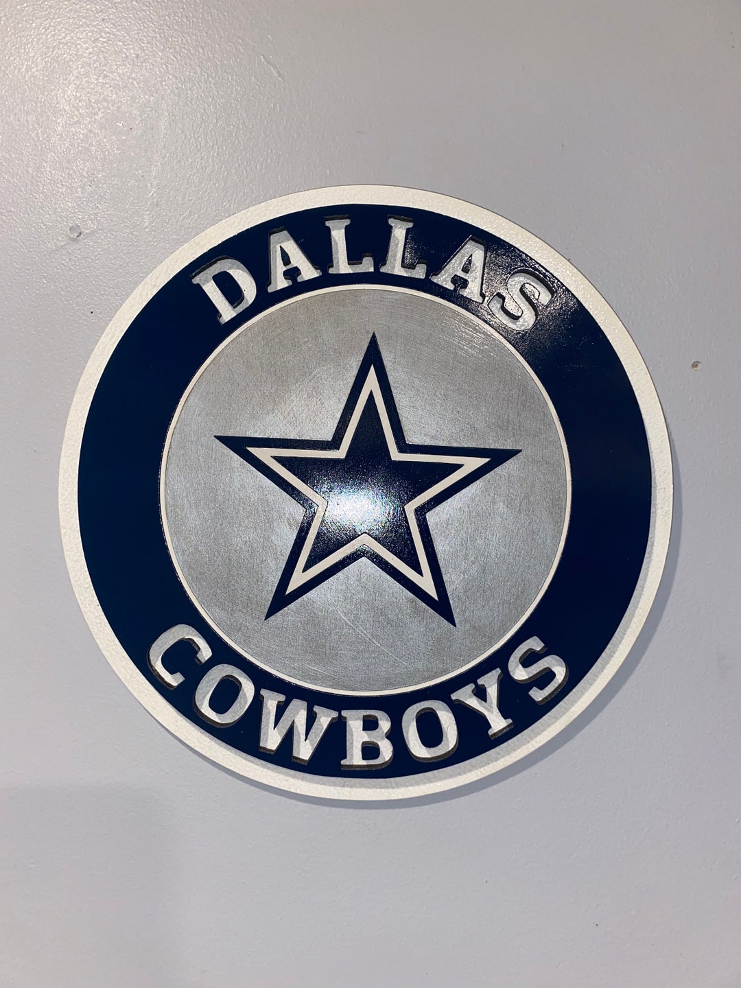 Dallas Cowboys Logo Wall Decoration - Etsy