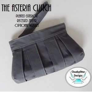 Asteria Clutch: DIGITAL Sewing Pattern