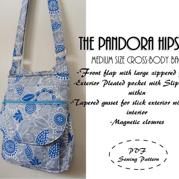 Pandora Hipster: DIGITAL Sewing Pattern